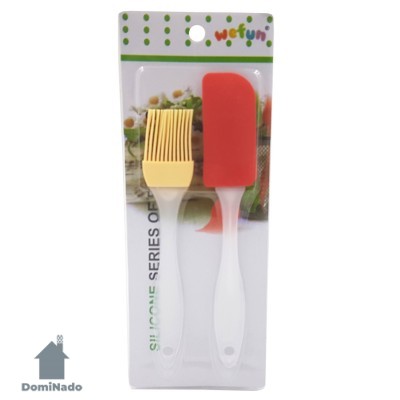 Набор для выпечки из силикона (лопатка кисточка)  Арт.16788-3