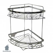 Полка для ванной комнаты из стали с хромовым покрытием  Арт.HY-Е015