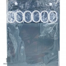 Штора  д/ванной из полиэстера 180*180  Арт.6SEVA-1