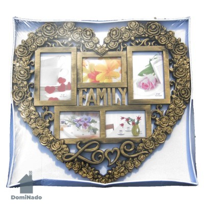 Рамка для фото  из пластмассы Арт.L-600