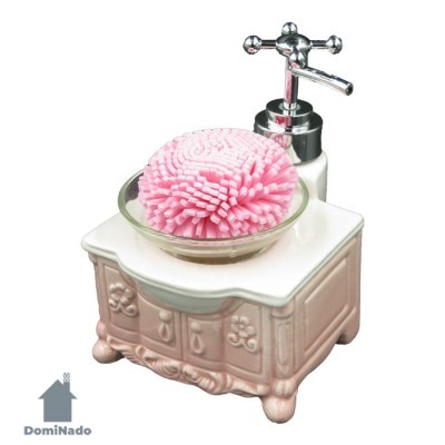 Дозатор для мыла из фарфора Арт.КМ16792