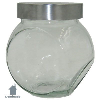 Емкость для хранения сыпучих продуктов из стекла  Арт.6506B