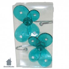 Набор крючков на присоске 2 шт.из стали с хромовым покрытием Арт.W6902