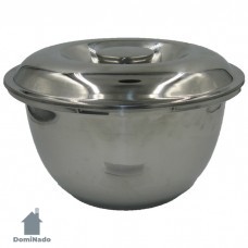 Миска с крышкой из коррозионно-стойкой стали  Арт.436-8-26