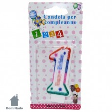 Свеча юбилейная из парафина  Арт.АТ-059-2