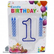 Свеча юбилейная из парафина  Арт.АВ-3