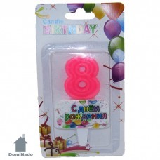 Свеча юбилейная из парафина  Арт.LX-915-1