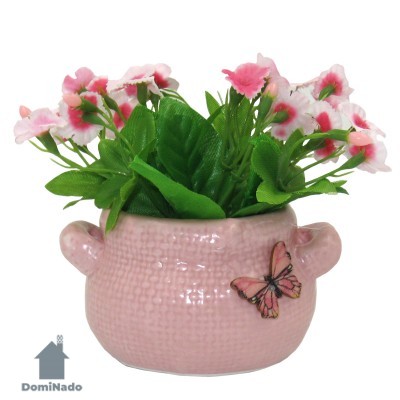 Цветы искусственные в горшке из полим.матер.  Арт. ZC-001