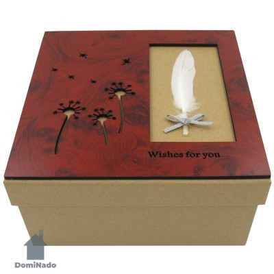 Коробка  подарочная из картона арт.10-1601-2
