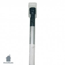 Карниз для ванной телескопический из стали 90х160см. Арт.JS184010Х