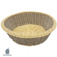 Корзинка из искусственного ротанга (ПВХ)  Арт.XL06-M03-1