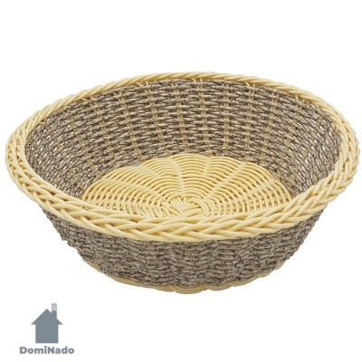 Корзинка из искусственного ротанга (ПВХ)  Арт.XL06-M03-1