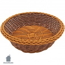 Корзинка из искусственного ротанга (ПВХ)  Арт.XL06-M03-2