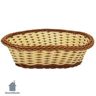 Корзинка из искусственного ротанга (ПВХ)  Арт.XL01-M02-1