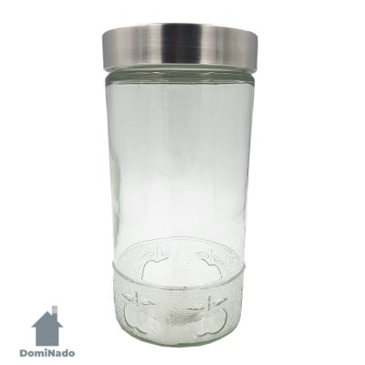 Емкость для хранения сыпучих продуктов из стекла Арт.1089lL