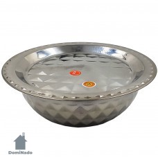 Миска с крышкой из коррозионно-стойкой стали  Арт.A43