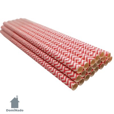 Трубочки для напитков из бумаги  Арт.KK-3-1