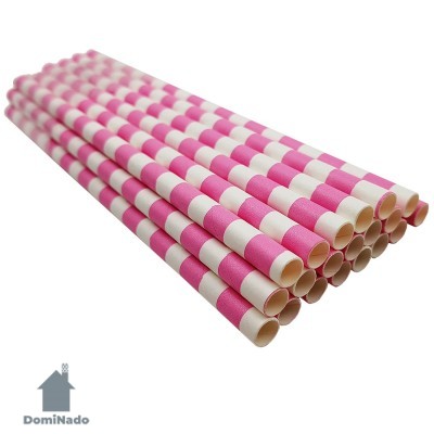 Трубочки для напитков из бумаги  Арт.KK-3-2