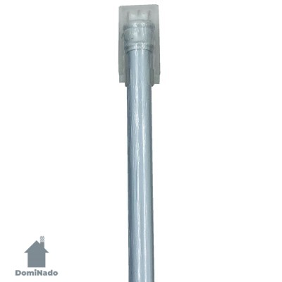 Карниз для ванной телескопический из стали  Арт.JS104190W