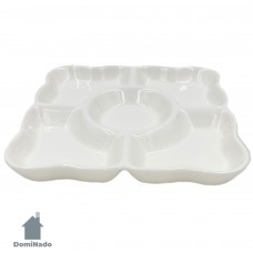 Менажница из фарфора Арт.FWGP75