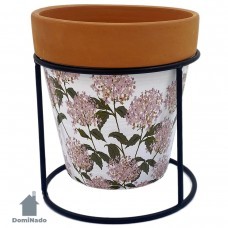 Горшок для цветов на подставке из керамики  Арт.1103-14