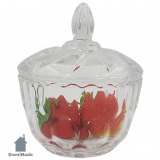 Сахарница из стекла  Арт.TG007